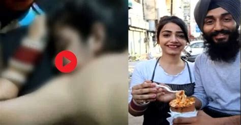 kulhad couple viral mms video|Punjab’s 'Kulhad Pizza' Couple breaks silence on Leaked Video.